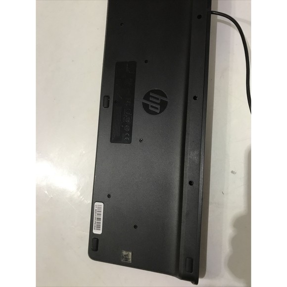 HP SK-2026 USB Black Keyboard With HP P001M Optical Mouse ~Ships Same Day~ - Picture 7 of 12